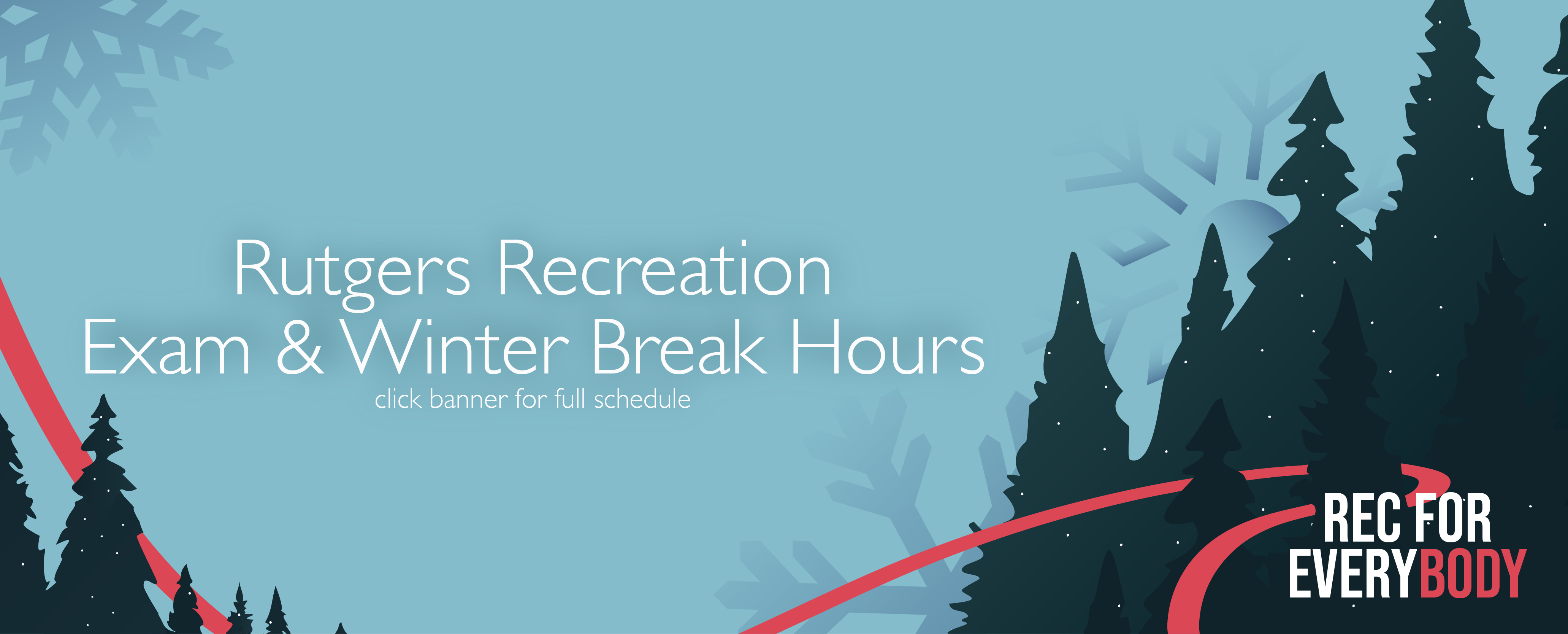 Recreation Winter Break Hours