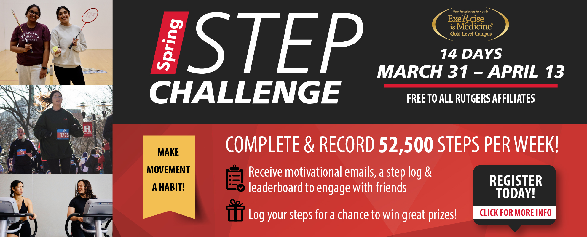 Ru-Rec Step Challenge