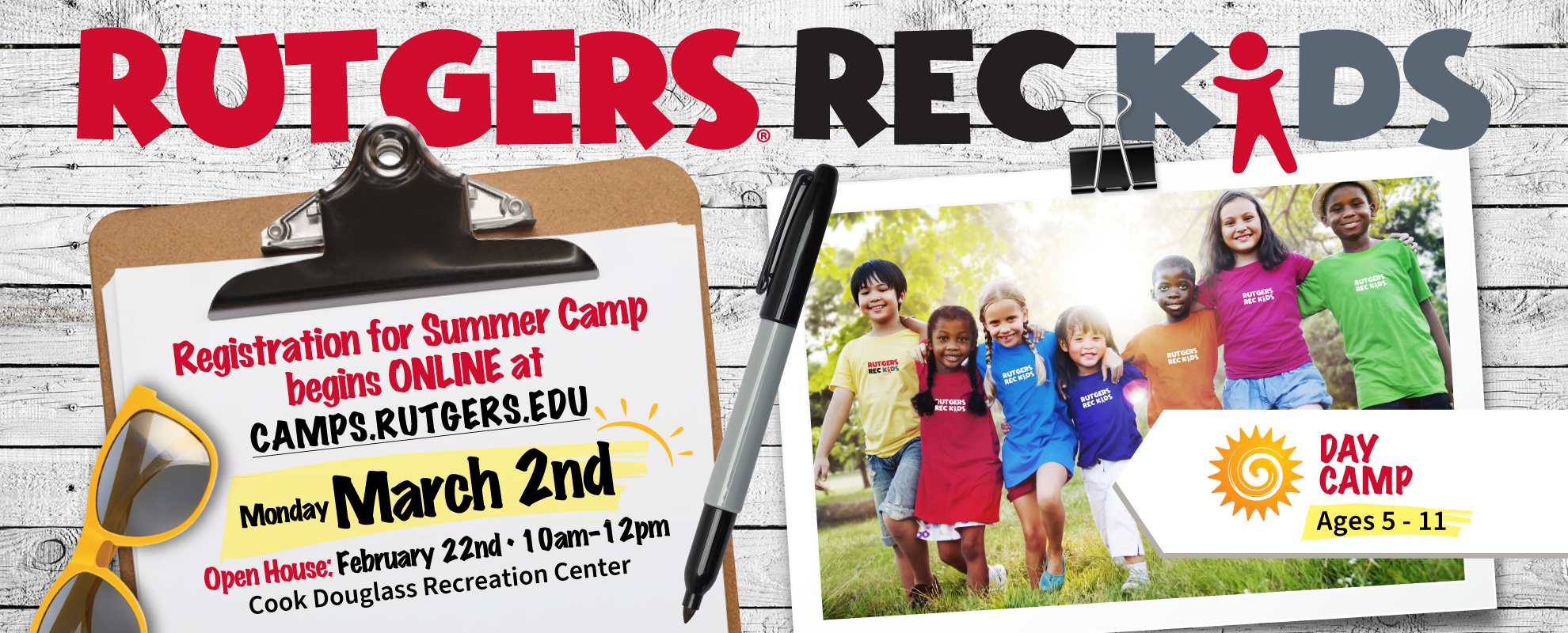 Open House on 2/22 10-12pm at C/D Rec Center