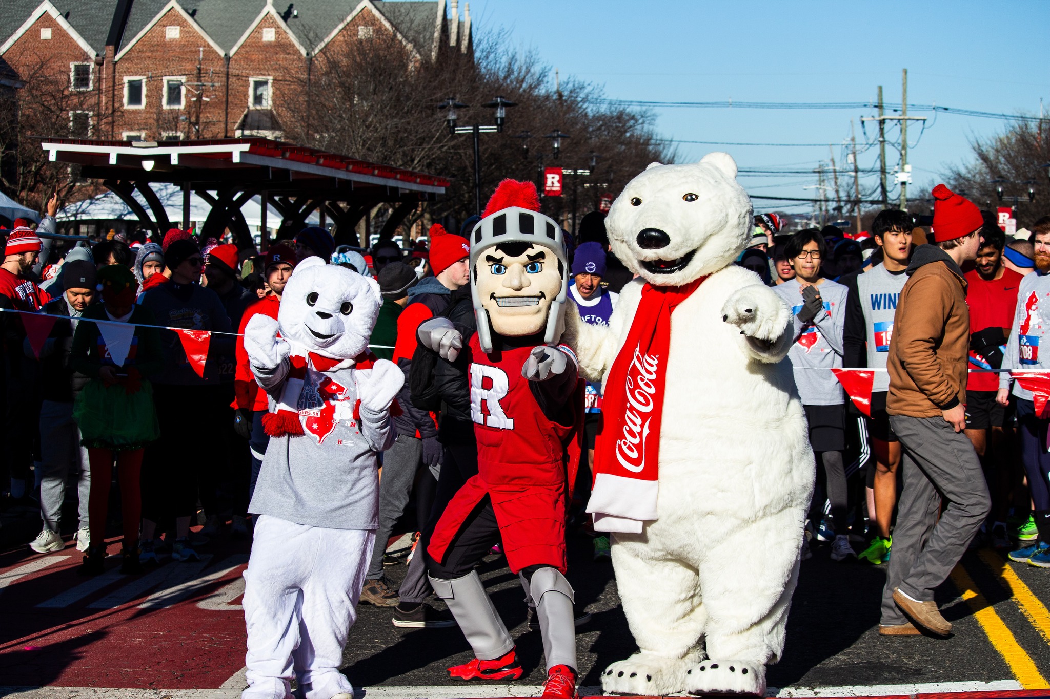 Rutgers Recreation Big Chill 5k Race Coke Sponsor