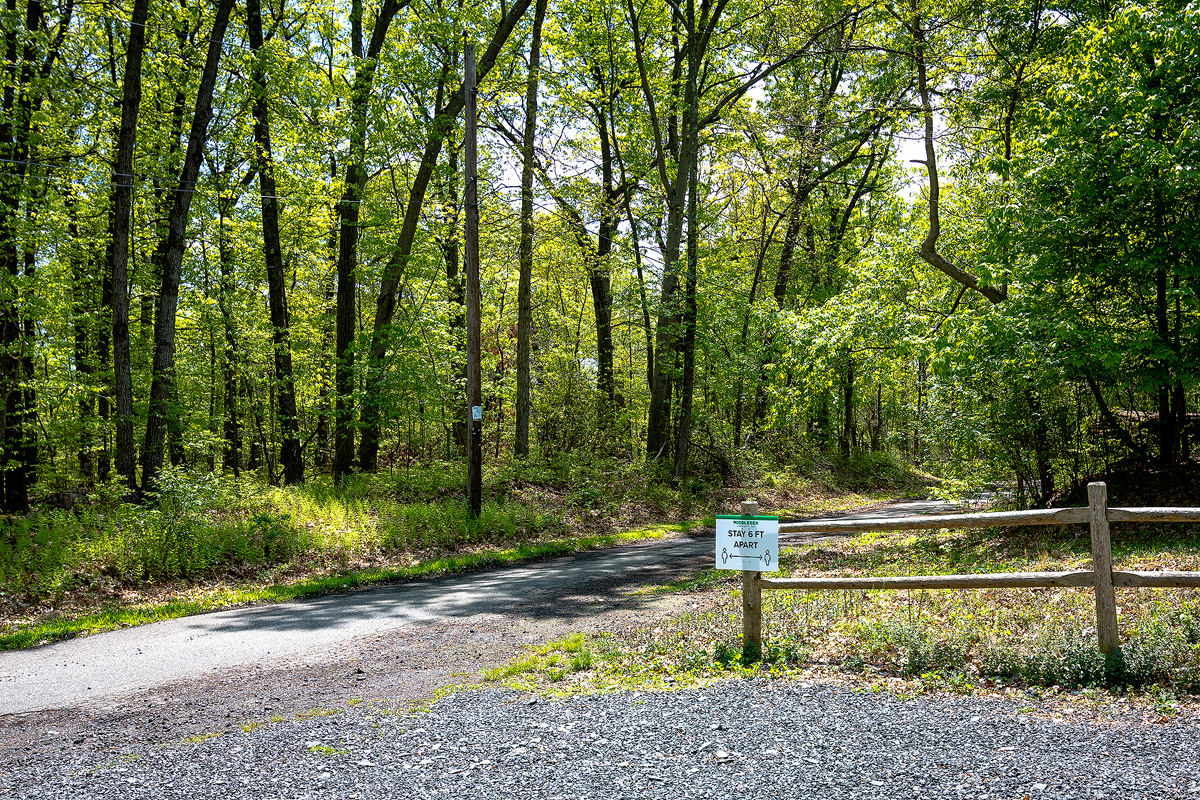 hiking trail entrance