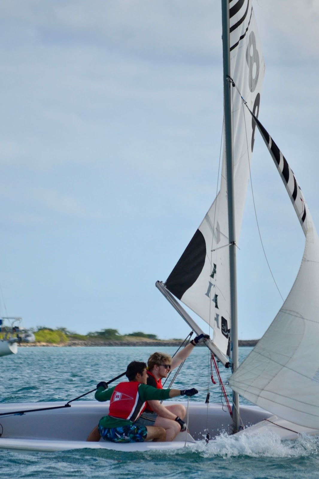 Two People Sailing Photo