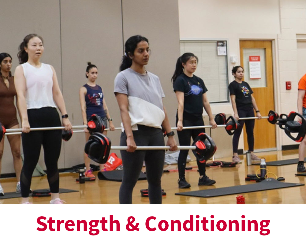 People Lifting weights, Strength & Conditioning