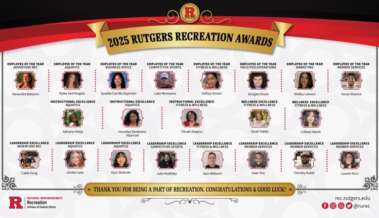 Recreation Award Winners